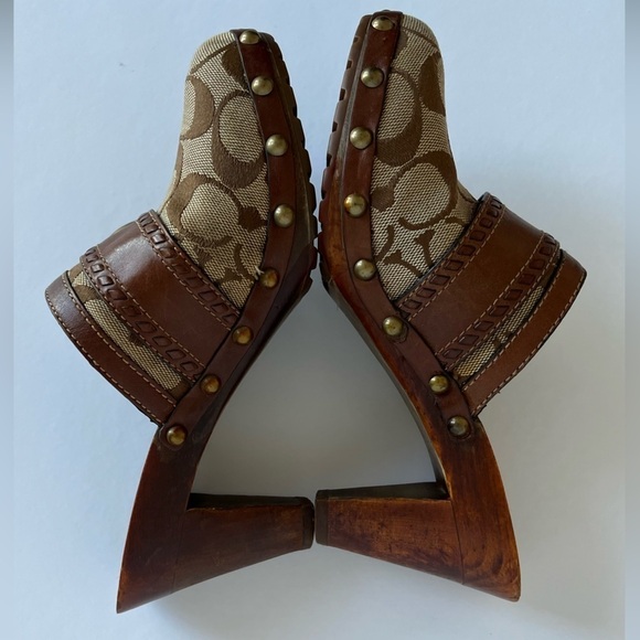 Coach Shoes Coach Sable Clog Mules Slip On Womens Size 6 Poshmark